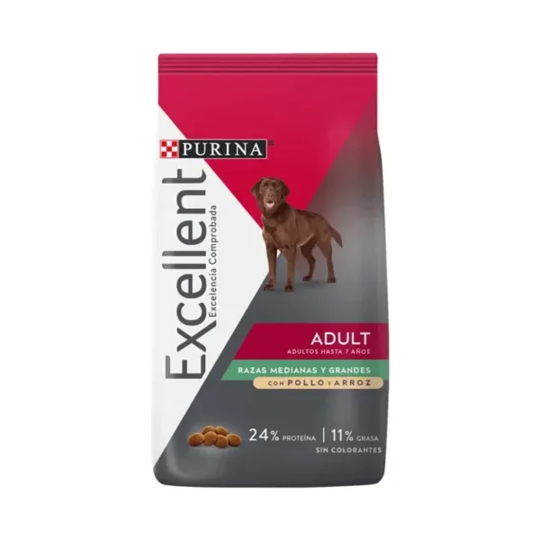Excellent Perro Adulto Raza Mediana/Grande 17Kg