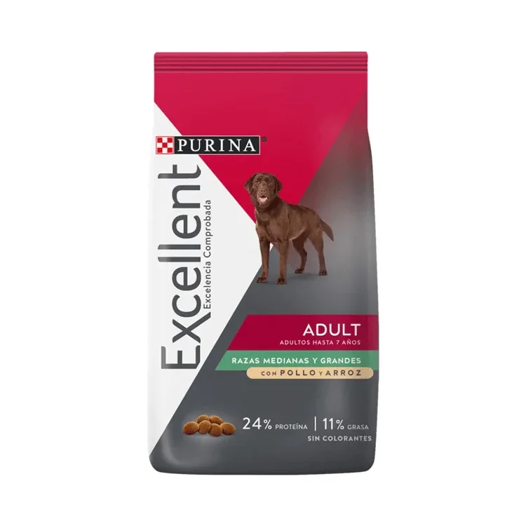 Excellent Perro Adulto Raza Mediana/Grande 17Kg