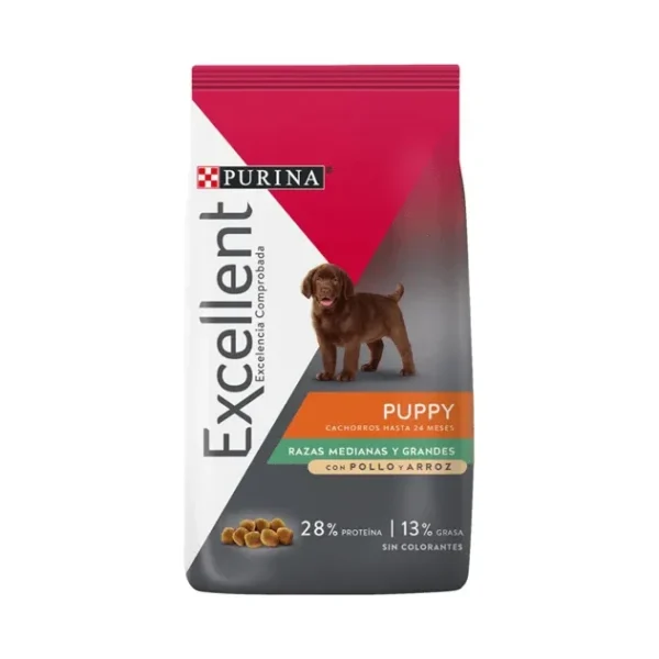 Excellent Perro Puppy Raza Mediana/Grande 17Kg