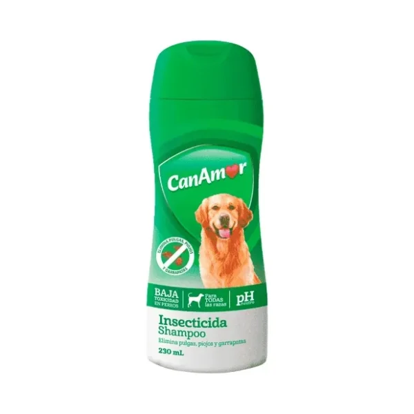 Shampoo CanAmor Insecticida Perro x 230 ML