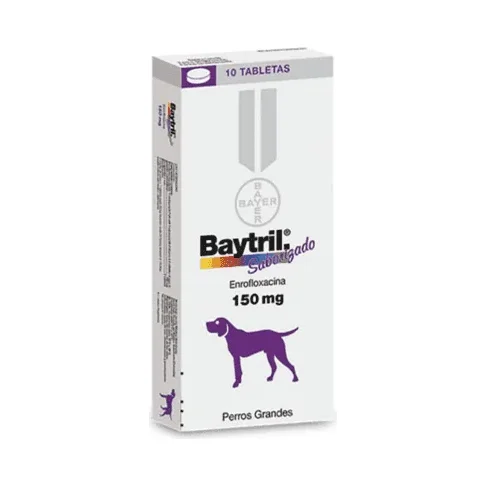 Baytril X150Mg X10Tab