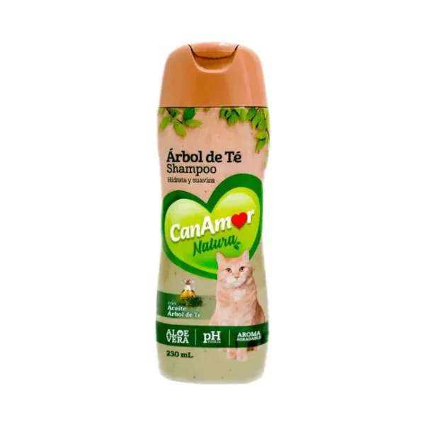 Shampoo CanAmor Arbol de Te Gato x 230 ML