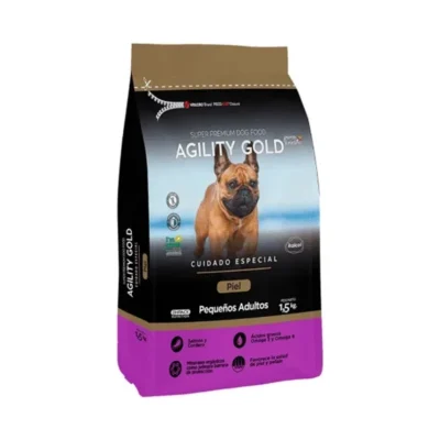 Agility Gold Perro Piel Pequeños Adultos x 1.5Kg
