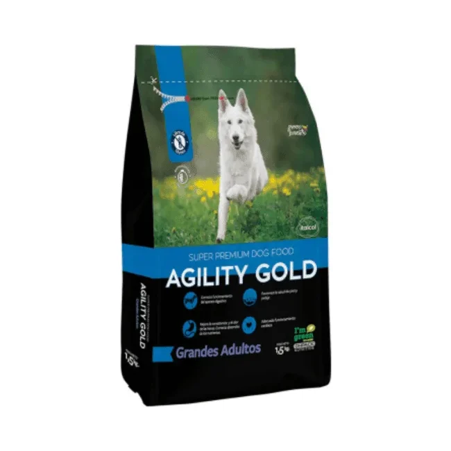 Agility  Gold Perro Grandes Adultos x 1.5 Kg