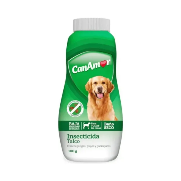 Talco CanAmor Insecticida x100Gr