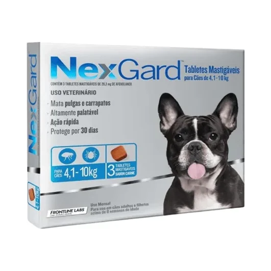 NexGard Perros 4,1 - 10Kg