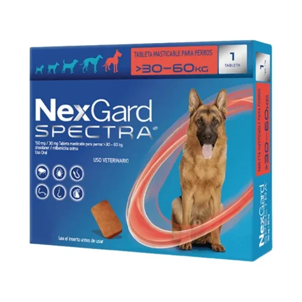 Nexgard Spectra Perros 30 - 60 kg 1 Tab