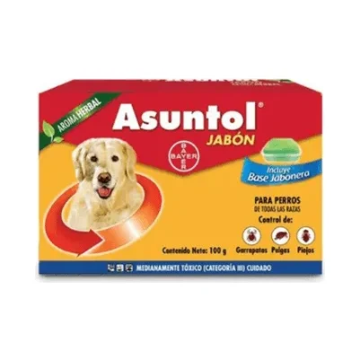 Jabon Asuntol Perros x 100Gr