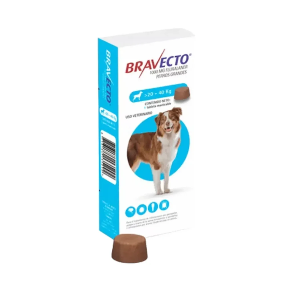 Bravecto Perro 20-40Kg 3M