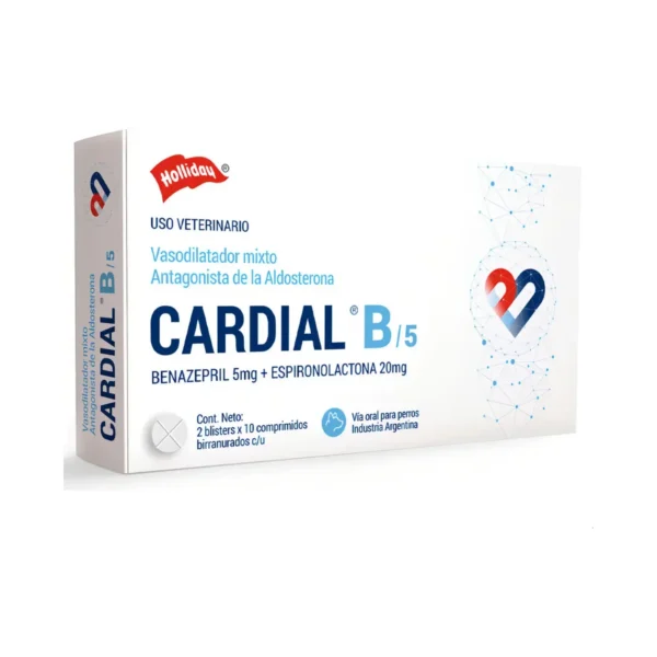 Cardial B 5Mg x 20 Tab