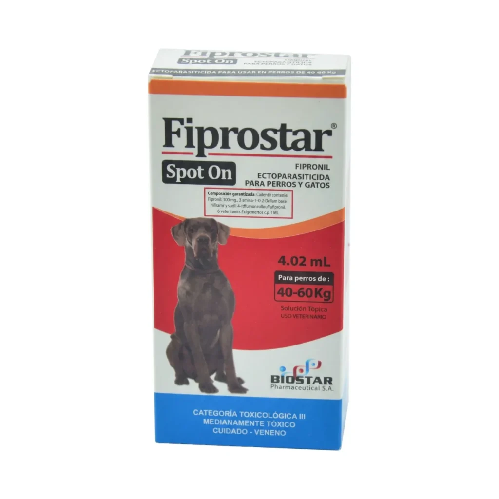 Fiprostar 4.02Ml Para Perros  de 40 - 60Kg