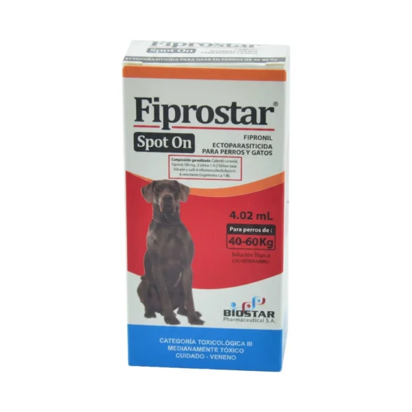 Fiprostar 4.02Ml Para Perros  de 40 - 60Kg