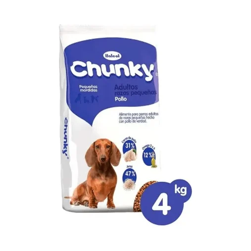 Chunky Adulto Raza Pequeña x 4Kg