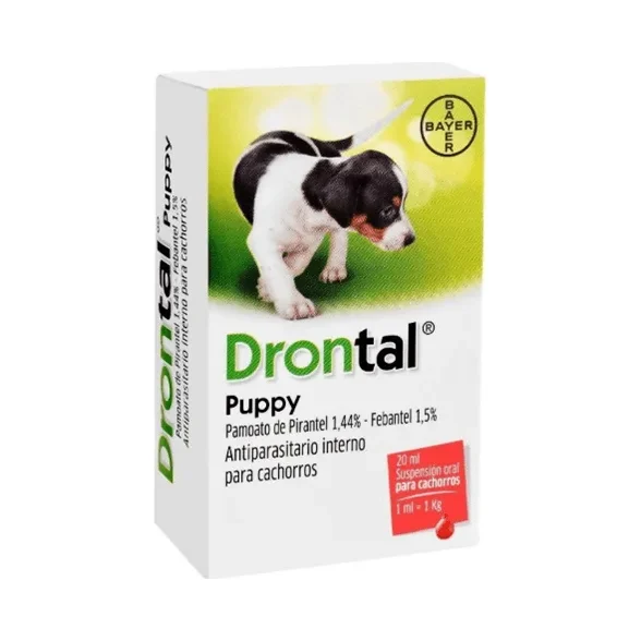 Drontal Puppy Suspension Oral x 20Ml