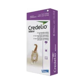 Credelio Gatos 0.5 - 2.0 kg (12Mg) (Morado)  3Tab