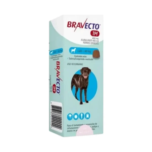 Bravecto Perro 20 - 40Kg 1M