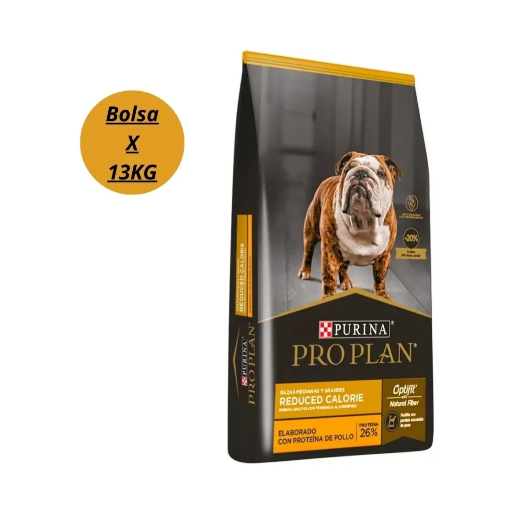 ProPlan Reduce Calorias Raza Mediana Grande 13Kg
