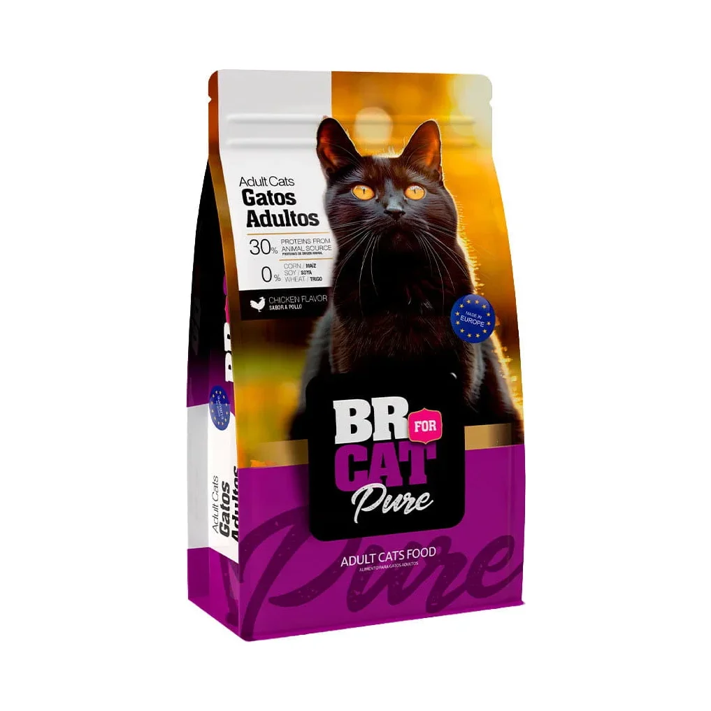 Br For Cat Gatos Adultos Pollo 10kg