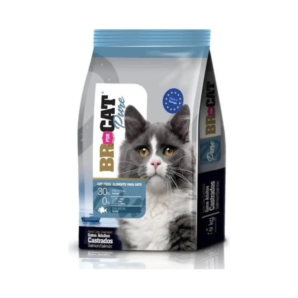 Br Gato Castrados Salmon 10 Kg