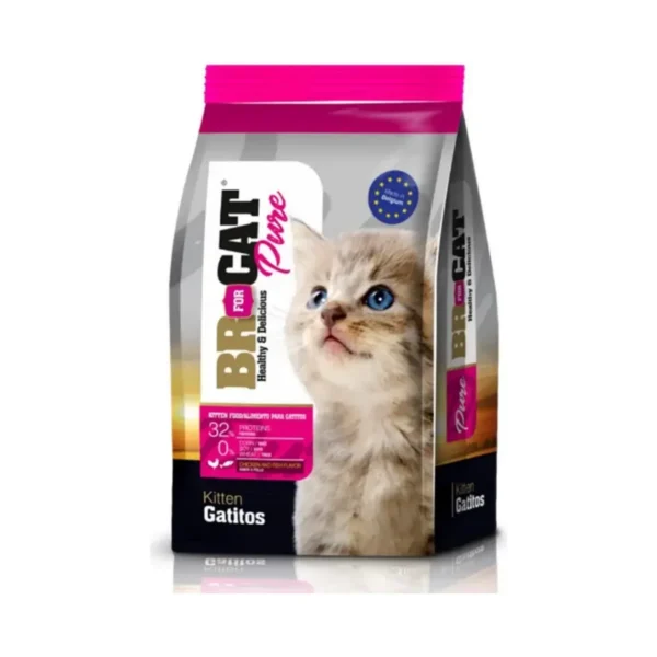 BR for Cat Alimento Seco para Gatito Sabor Pollo 1 kg
