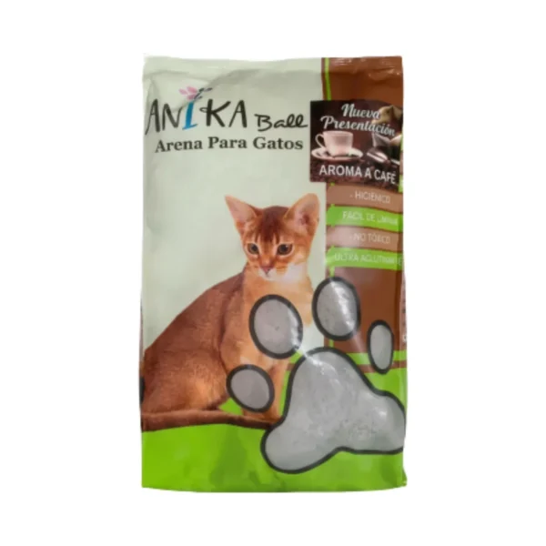 Arena Anika Para Gatos 10 Kilos Olor Cafe Alta Absorción