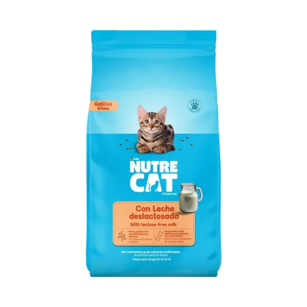 Nutrecat Gatitos Leche Deslactosada 8kg