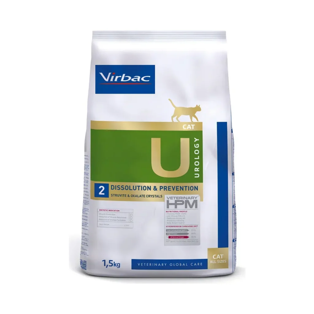 HPM Virbac Dissolution & Prevention Urology U2 - Salud Urinaria 1.5Kg