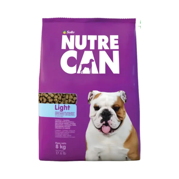 Nutrecan Alimento Seco Perro Adulto Light Control Peso 8 Kg