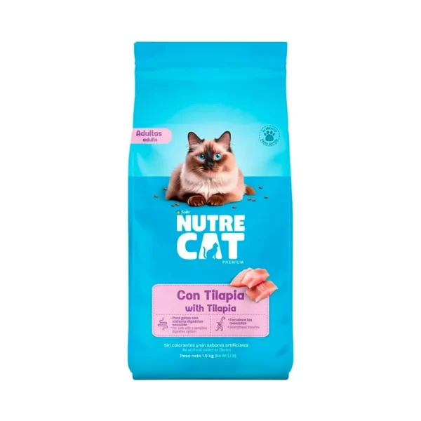 Nutre Cat Con Tilapia 1.5 Kg