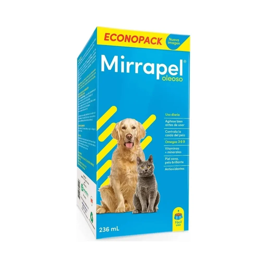 Mirrapel Oleoso Perro/gato Suplemento 120ML