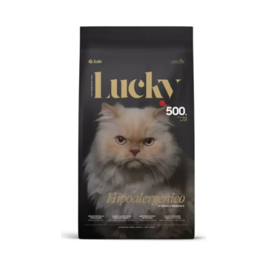 Lucky Gatos Hipoalergénico  500g