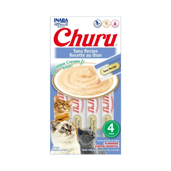 Churu Snack Cremoso Para Gato Sabor Almeja