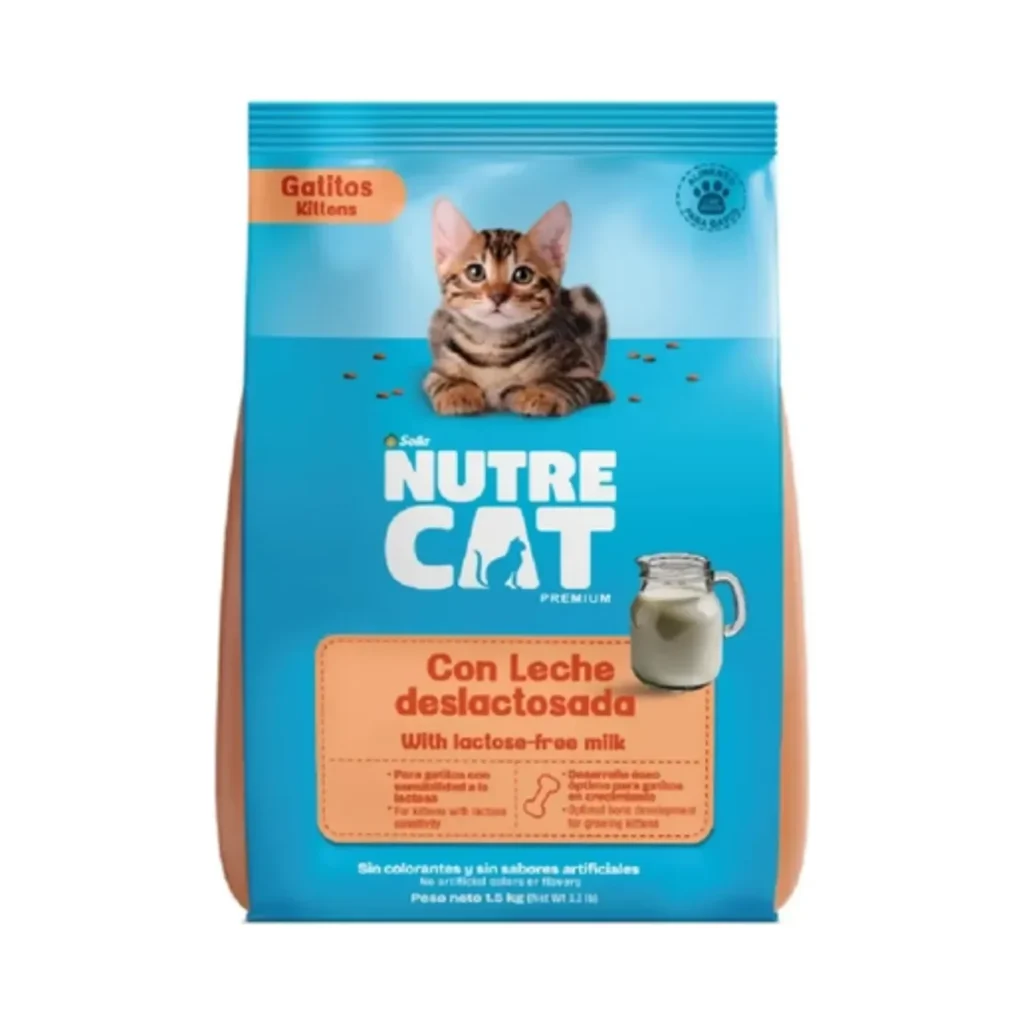 Nutrecat Gatitos Leche Deslactosada 1.5kg