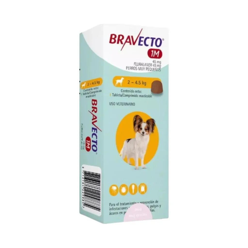 Bravecto Perro 2-4.5kg  1M