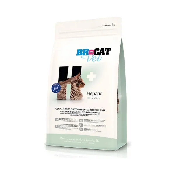 BR for Cat Vet Hepatic Alimento Gato Adulto Insuficiencia Hepática 500g