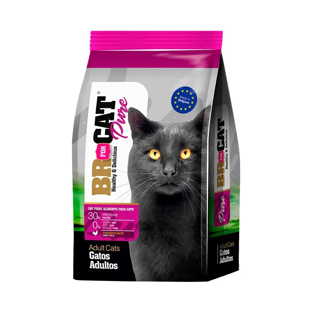 Br For Cat Gatos Adultos sabor Pollo x 3Kg