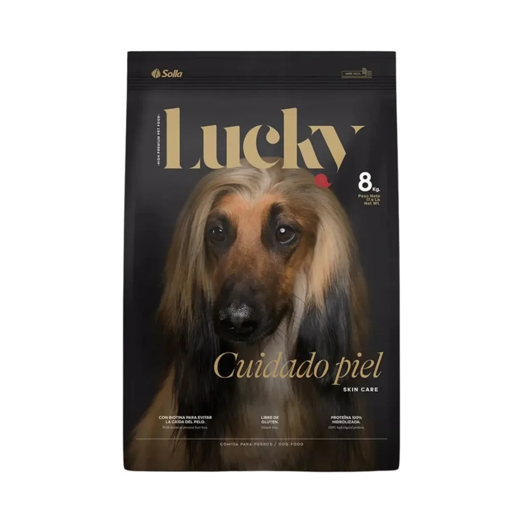 Lucky Con Biotina Para Perros Cuidado Piel 8 Kg
