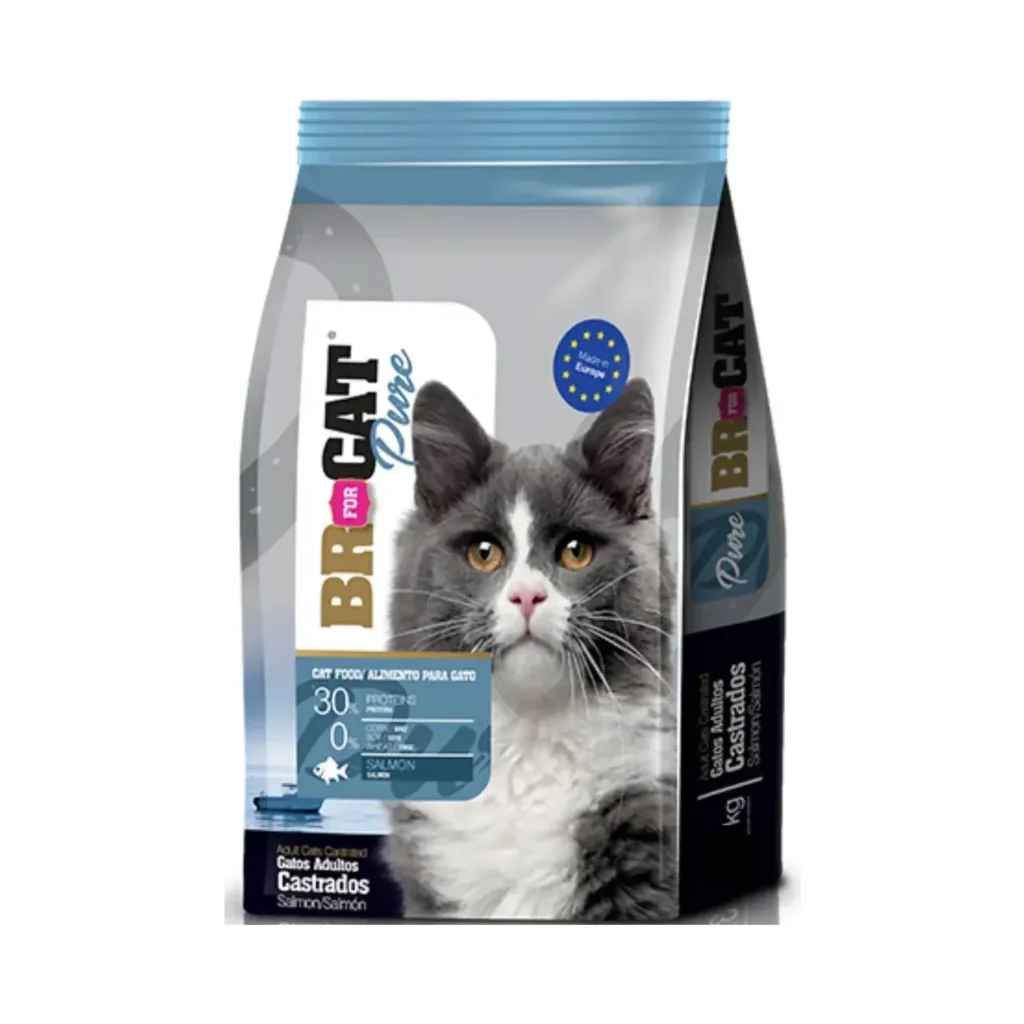 Br for Cat Gato Adulto Castrados sabor Salmon 1 Kg