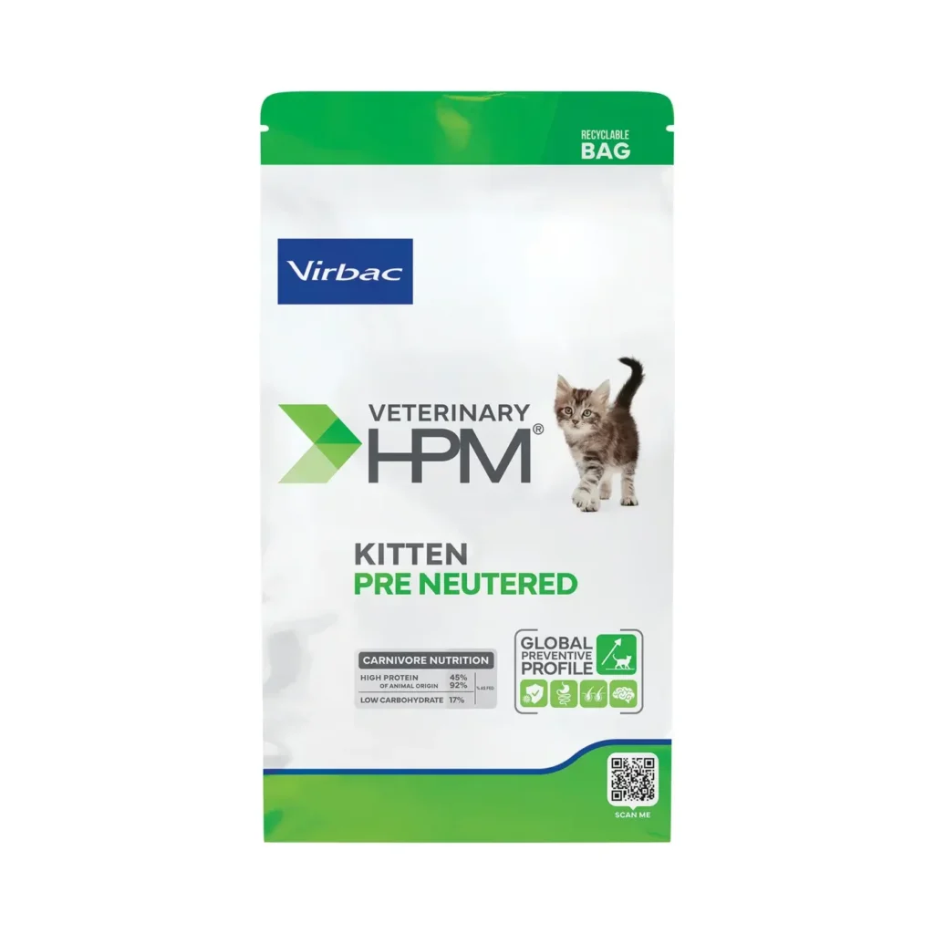 Veterinary HPM Kitten Pre Neutered - Gatitos no esterilizados 1.5kg
