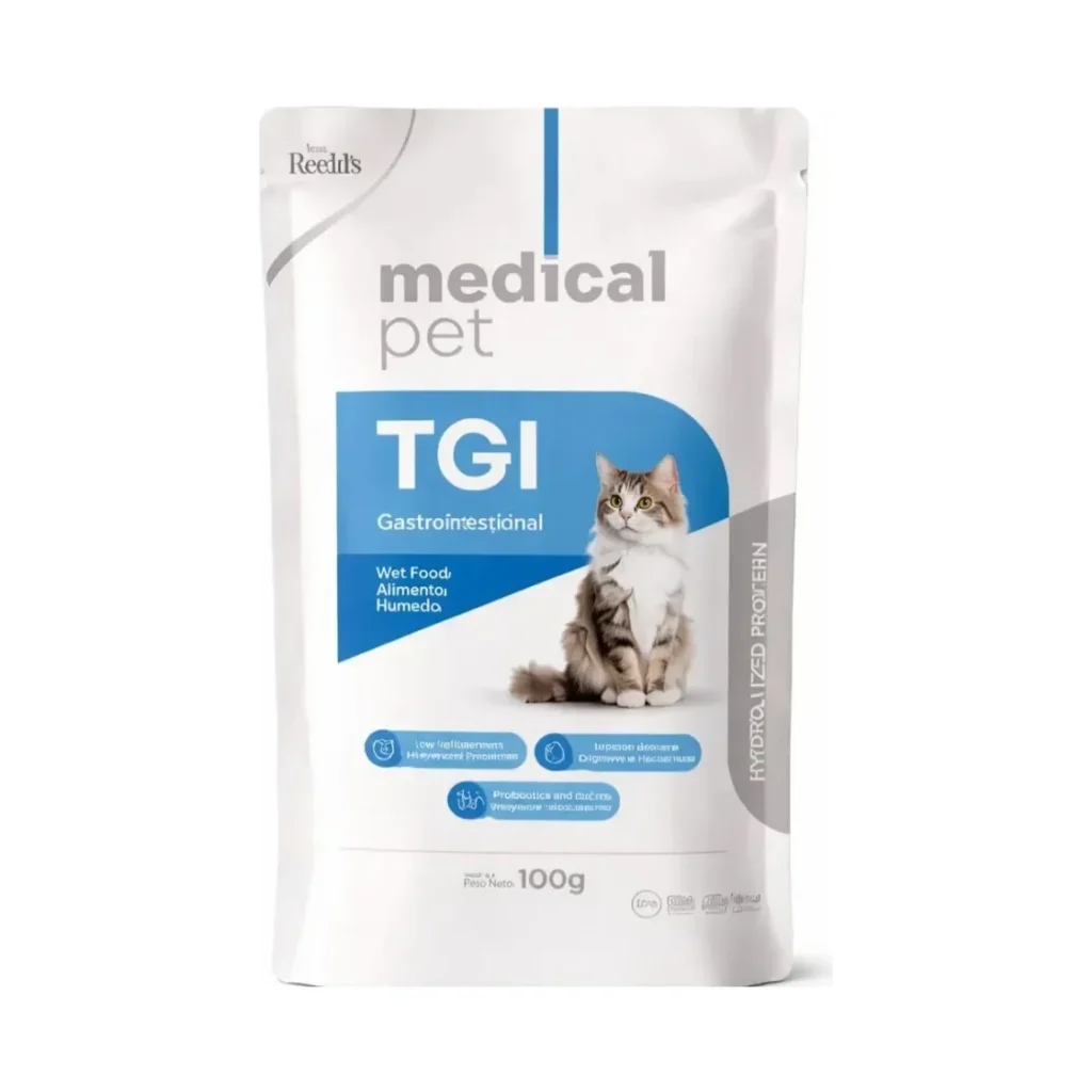 Alimento Húmedo Pouch Gato TGI Gastrointestinal 100g
