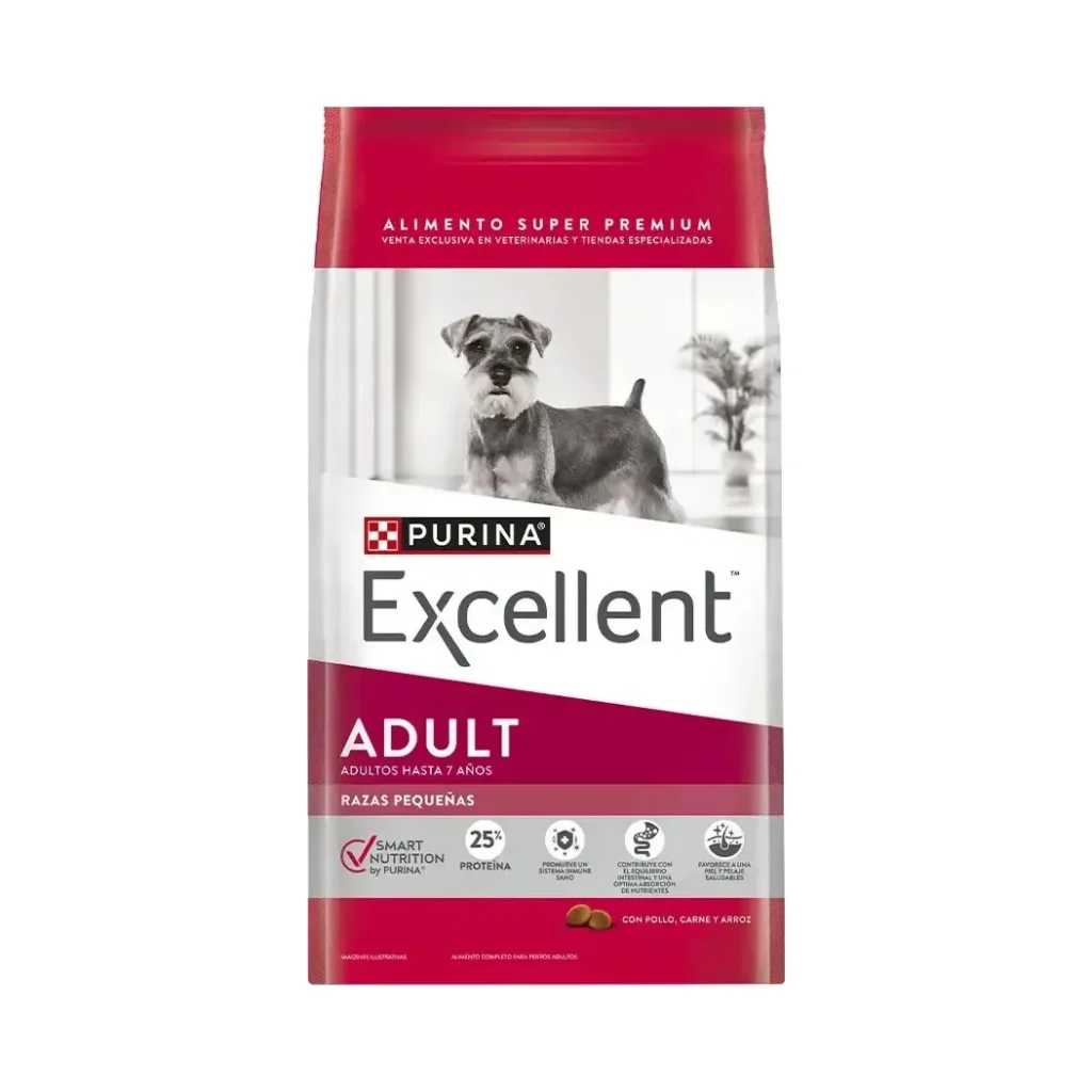 Excellent Perro Adulto Raza Pequeña 3 kg