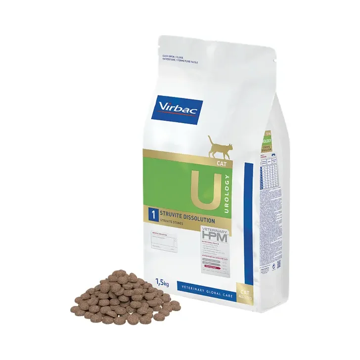 HPM Virbac Urology Struvite Dissolution U1 Gato 1.5Kg