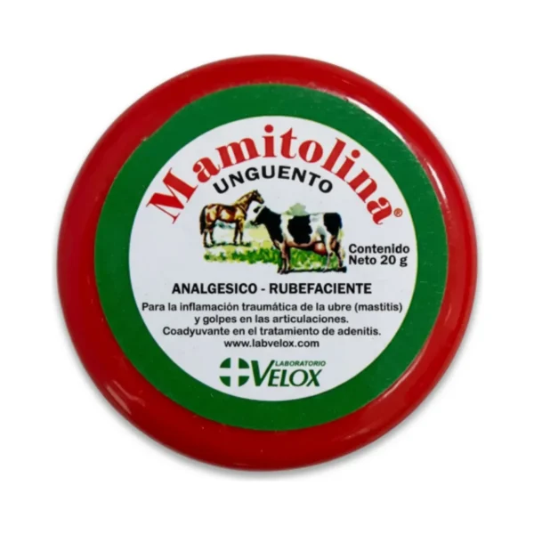 Mamitolina X20gr Pomada Caballos Vacas