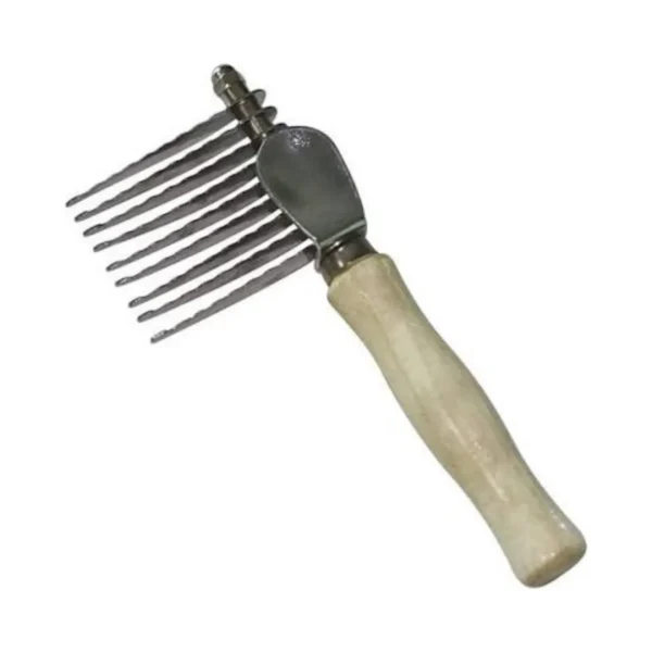 Peine de Madera Corta Nudo (pelo largo y medio) para Perros/Gatos
