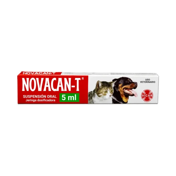 Novacan T Desparasitante En Suspensión Oral 5ml