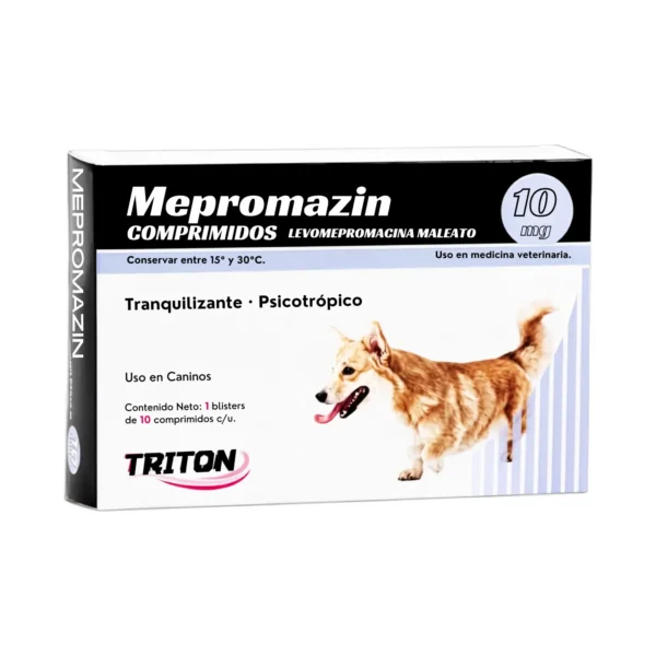 Mepromazin 10 mg para Perros x10 Comprimidos