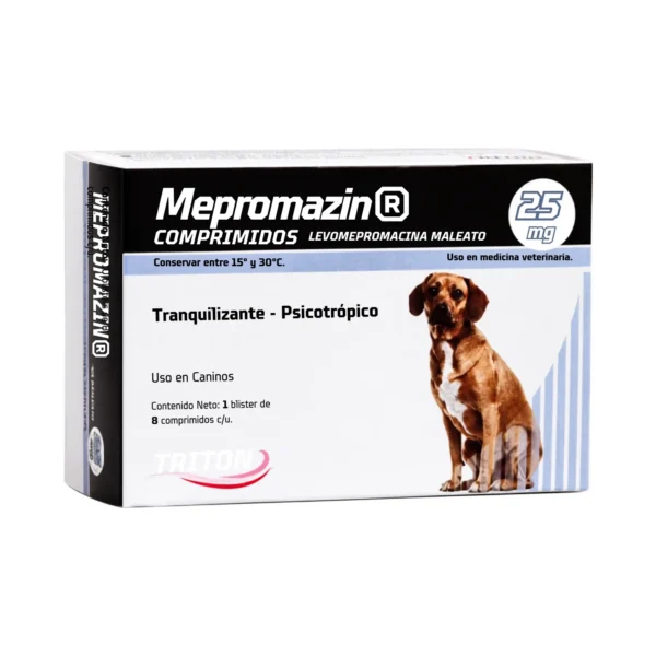 Mepromazin 25 mg Para Perros 8 Comprimidos