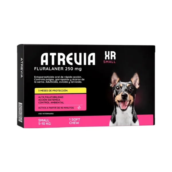 Antipulgas Atrevia Xr Small 250 Mg 5-10 Kg