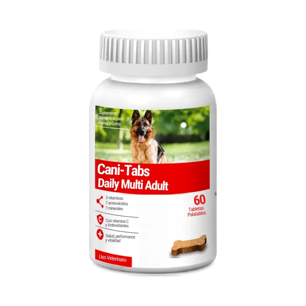 Cani-tabs Suplemento Daily Multi Adult Para Perro 60 Tabletas