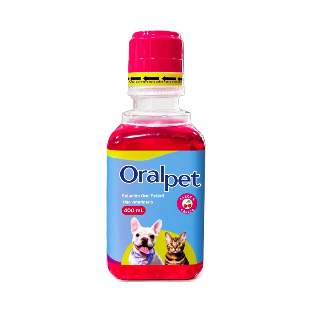 Oralpet 400ml Suero Rehidratante Perros Y Gatos Sabor Cereza